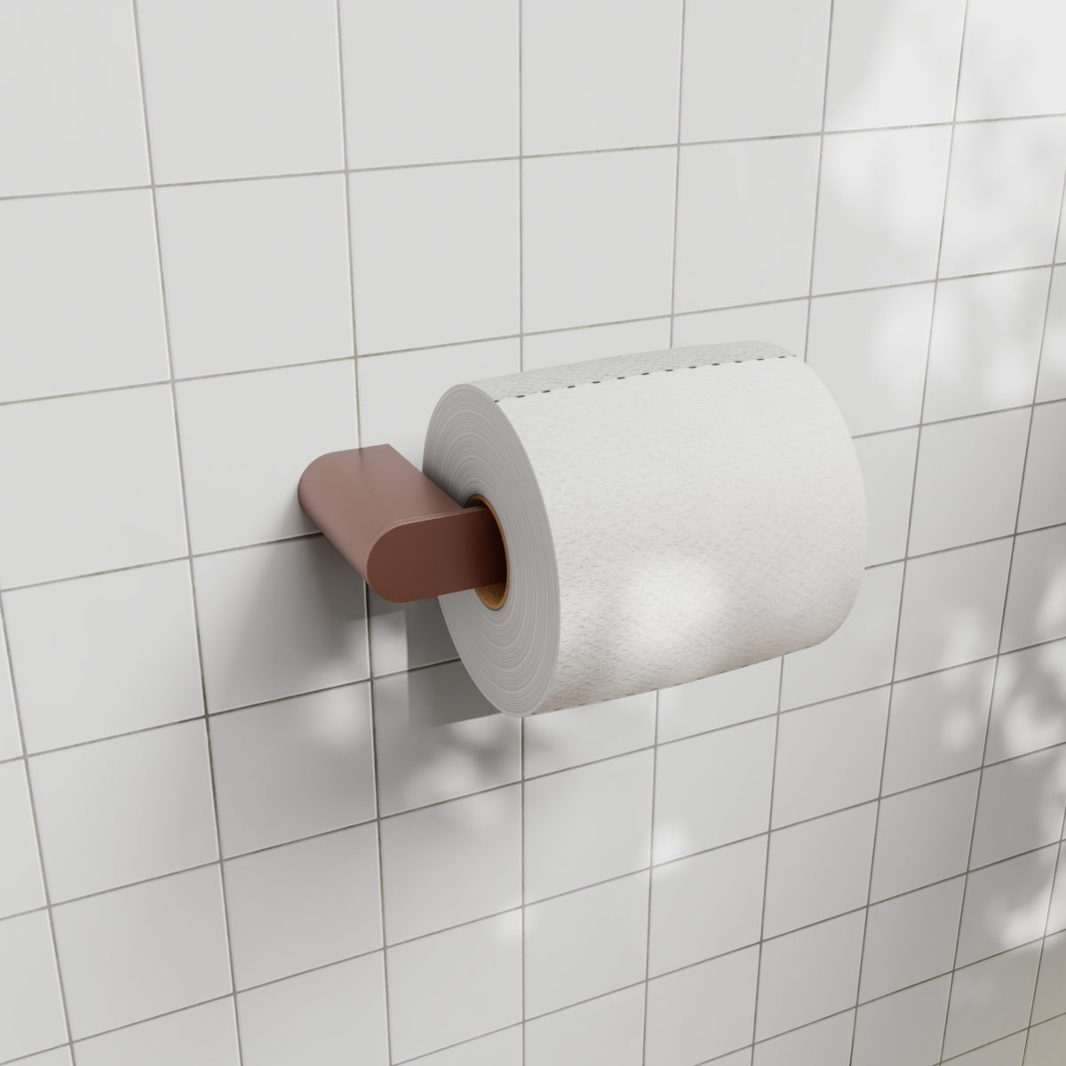 Bianca Toilet Roll Holder Brushed Bronze