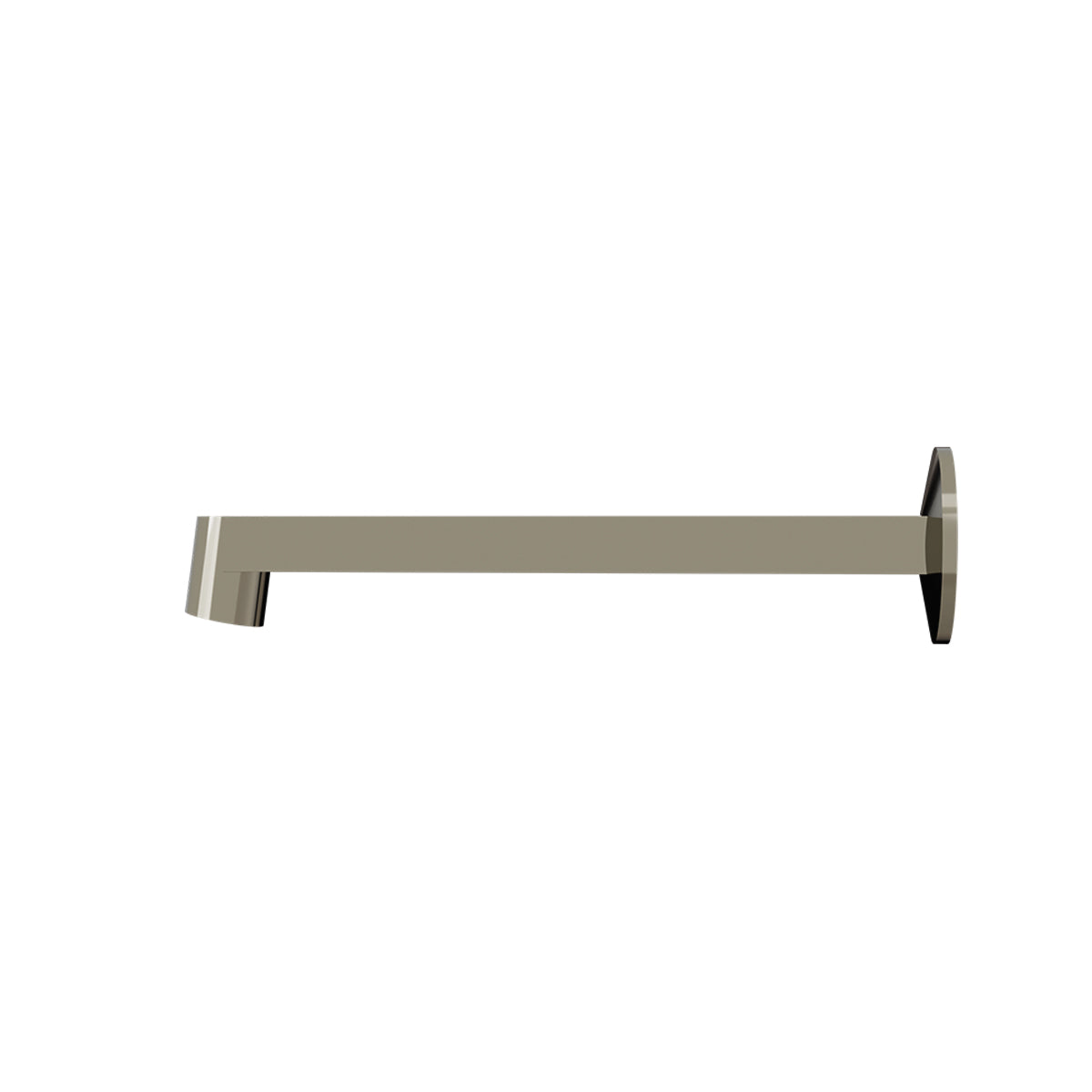Components Row Basin Spout - Brushed Nickel