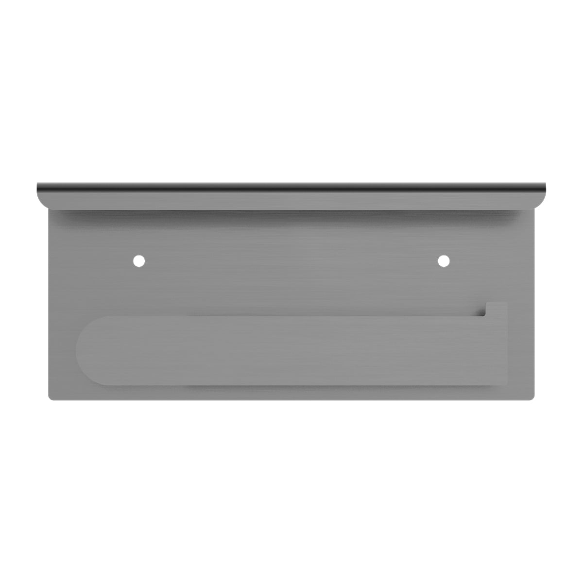 Bianca Toilet Roll Holder With Phone Holder Gun Metal