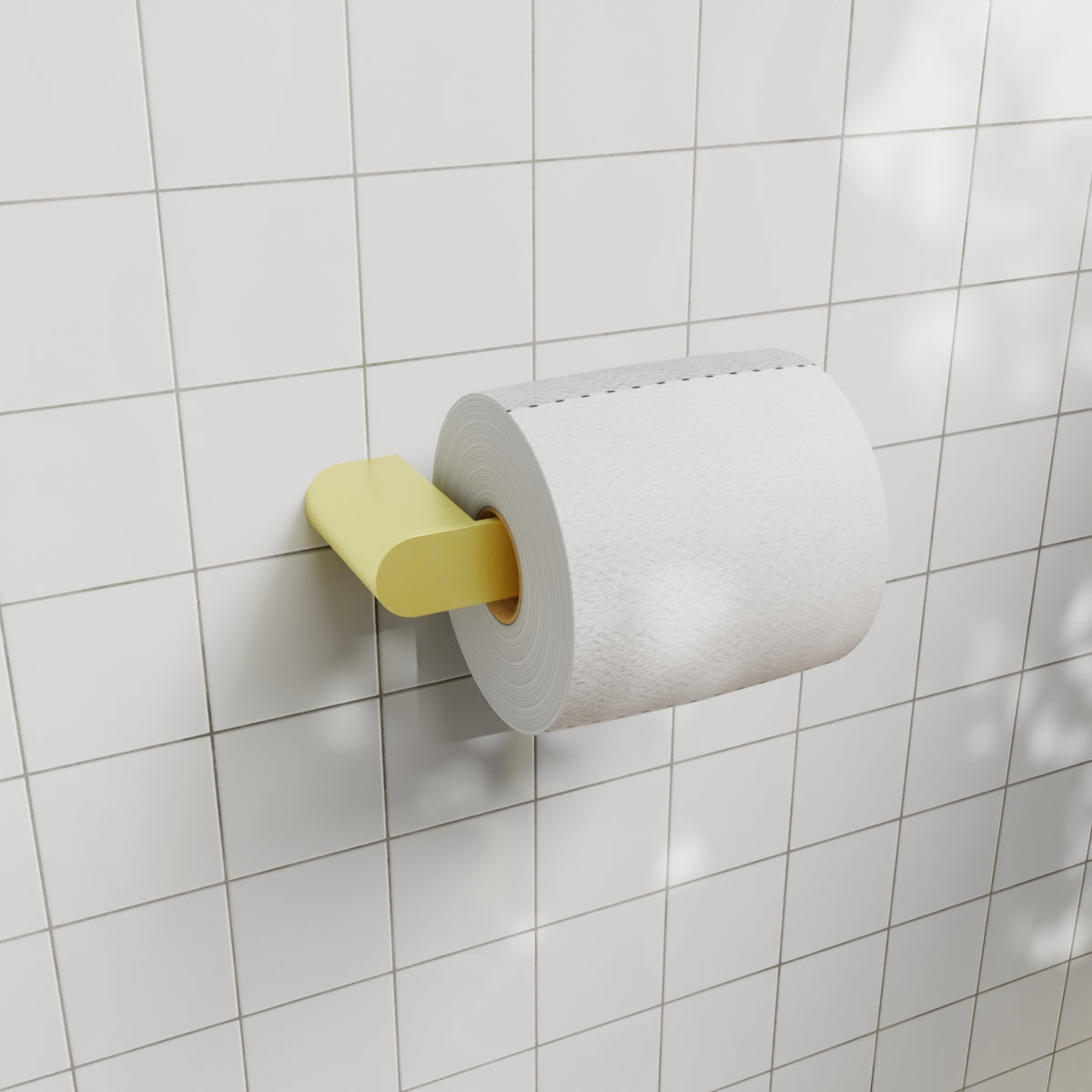 Bianca Toilet Roll Holder Brushed Gold