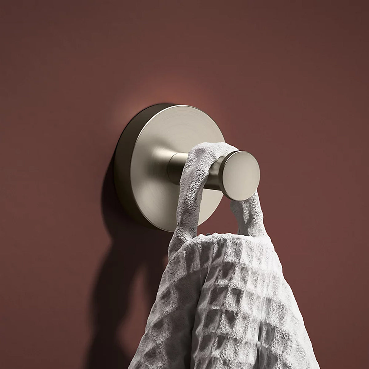 Elate Robe Hook - Brushed Nickel