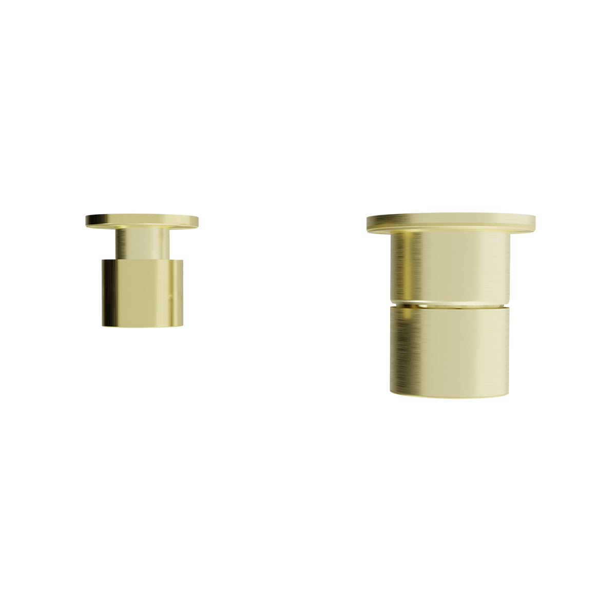Mecca Shower Mixer With Horizontal 2 Way Divertor Brushed Gold