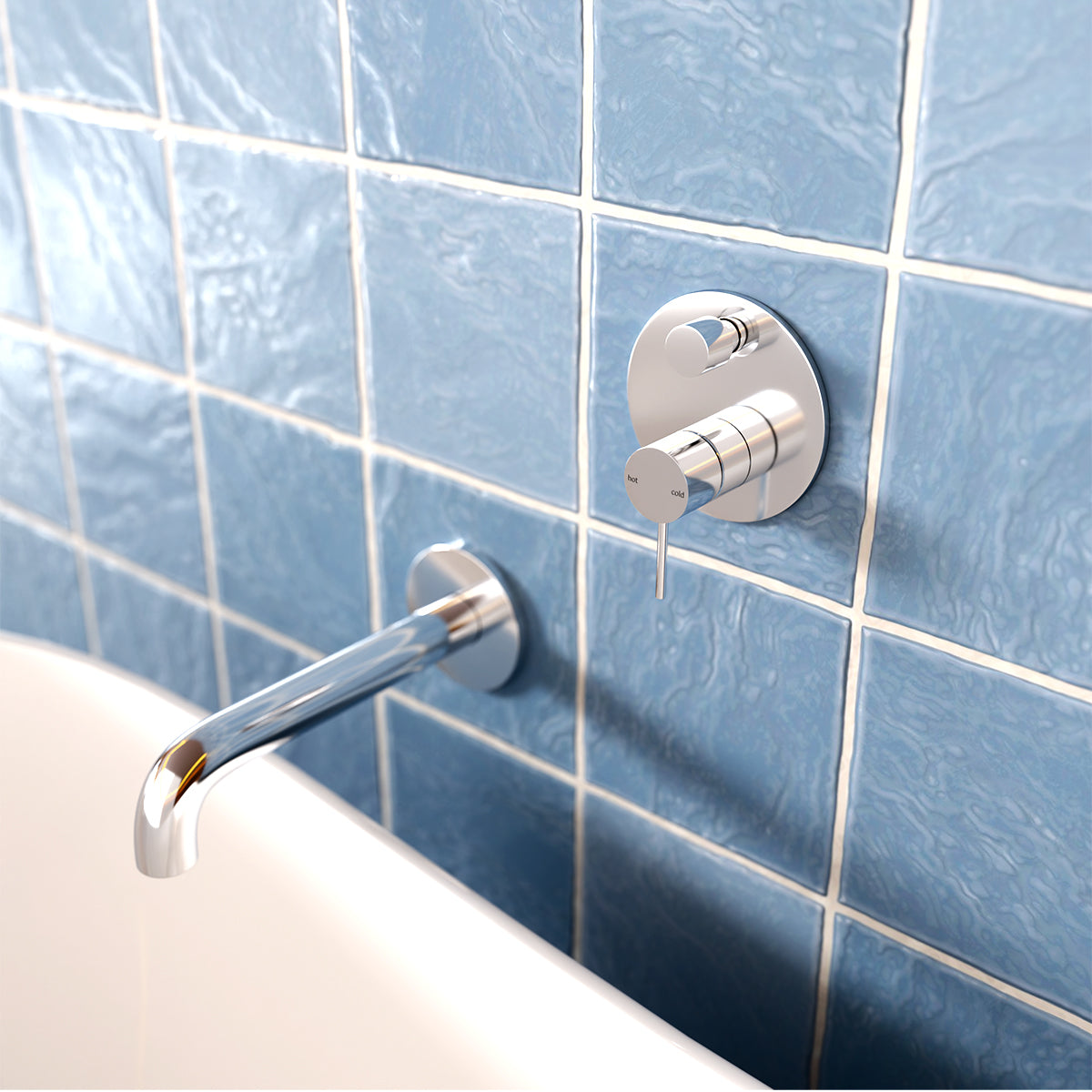 Mecca Shower Mixer With Divertor Chrome