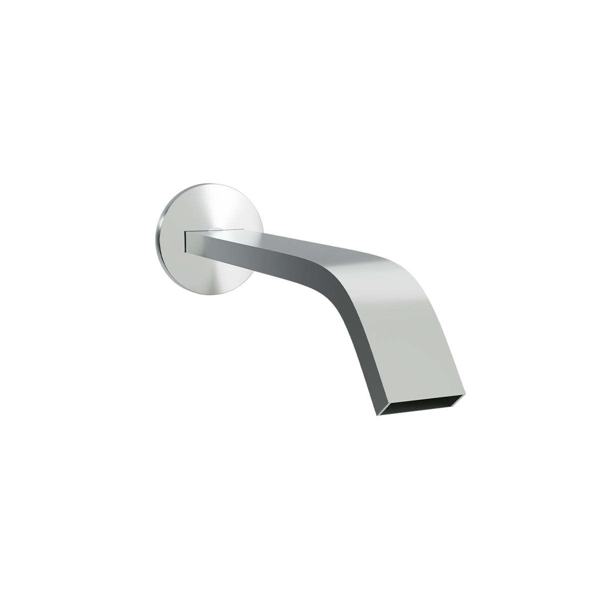 Components Ribbon Basin Spout - Polished Chrome