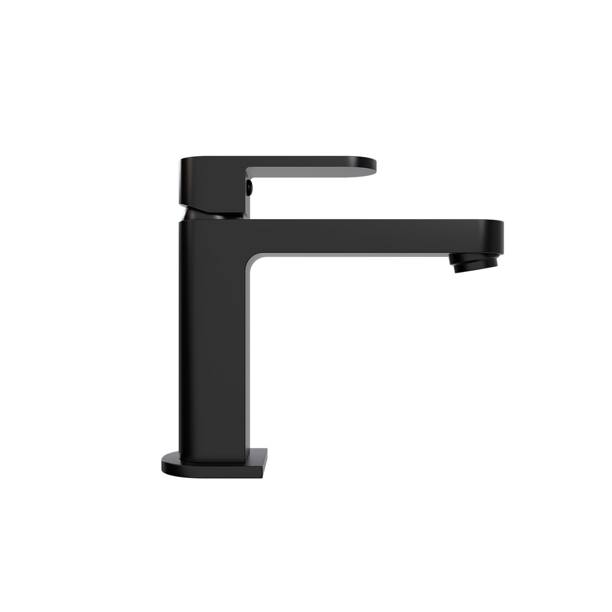 Ecco Short Basin Mixer Matte Black