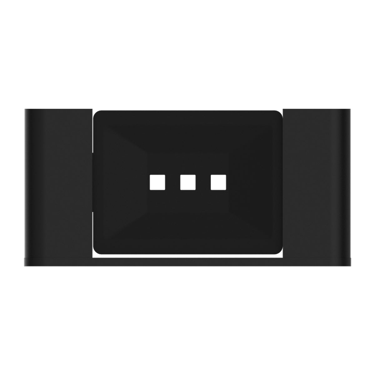 Bianca Soap Dish Holder Matte Black