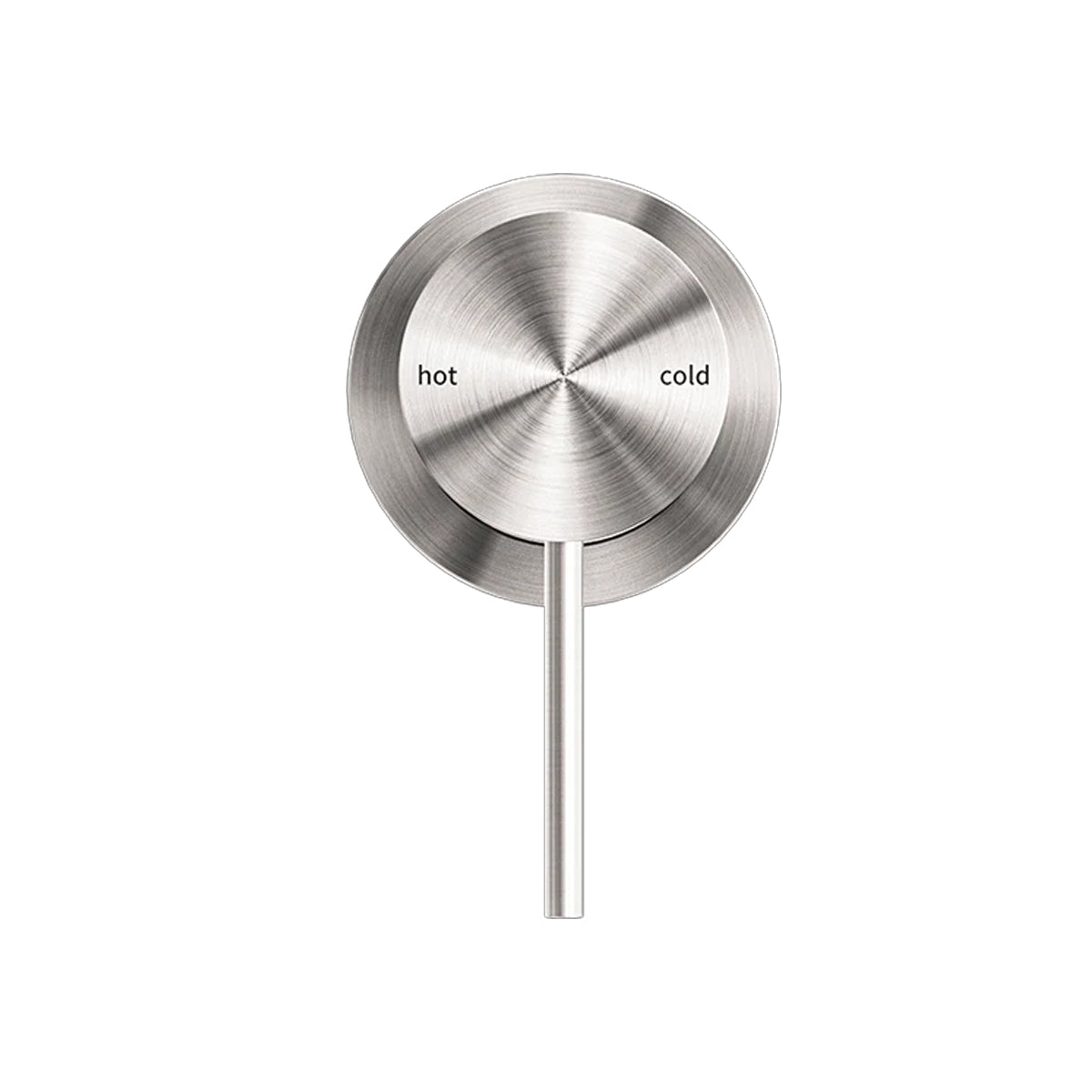 Mecca Shower Mixer 60mm Plate Brushed Nickel