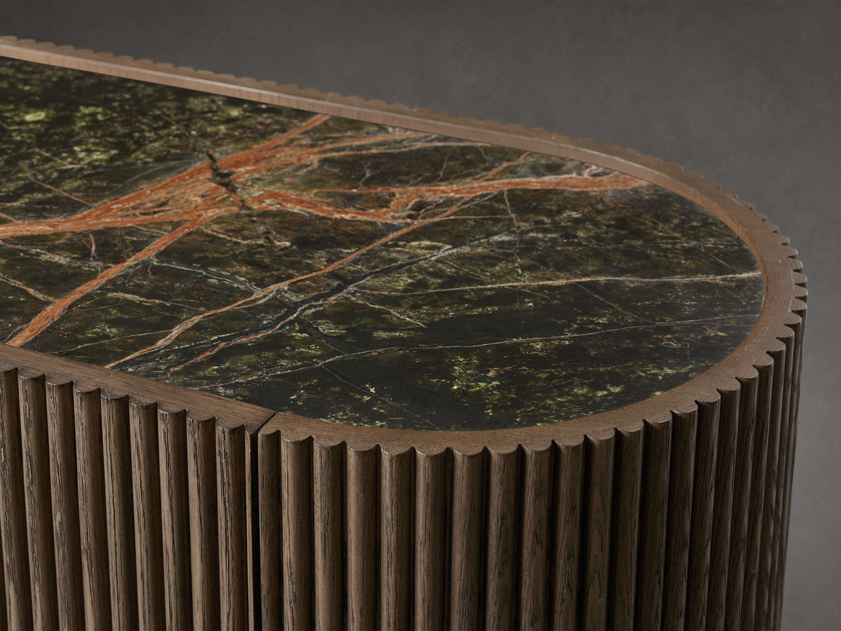 Flore Stone Top Buffet Sideboard Marble Entryways Cabinet
