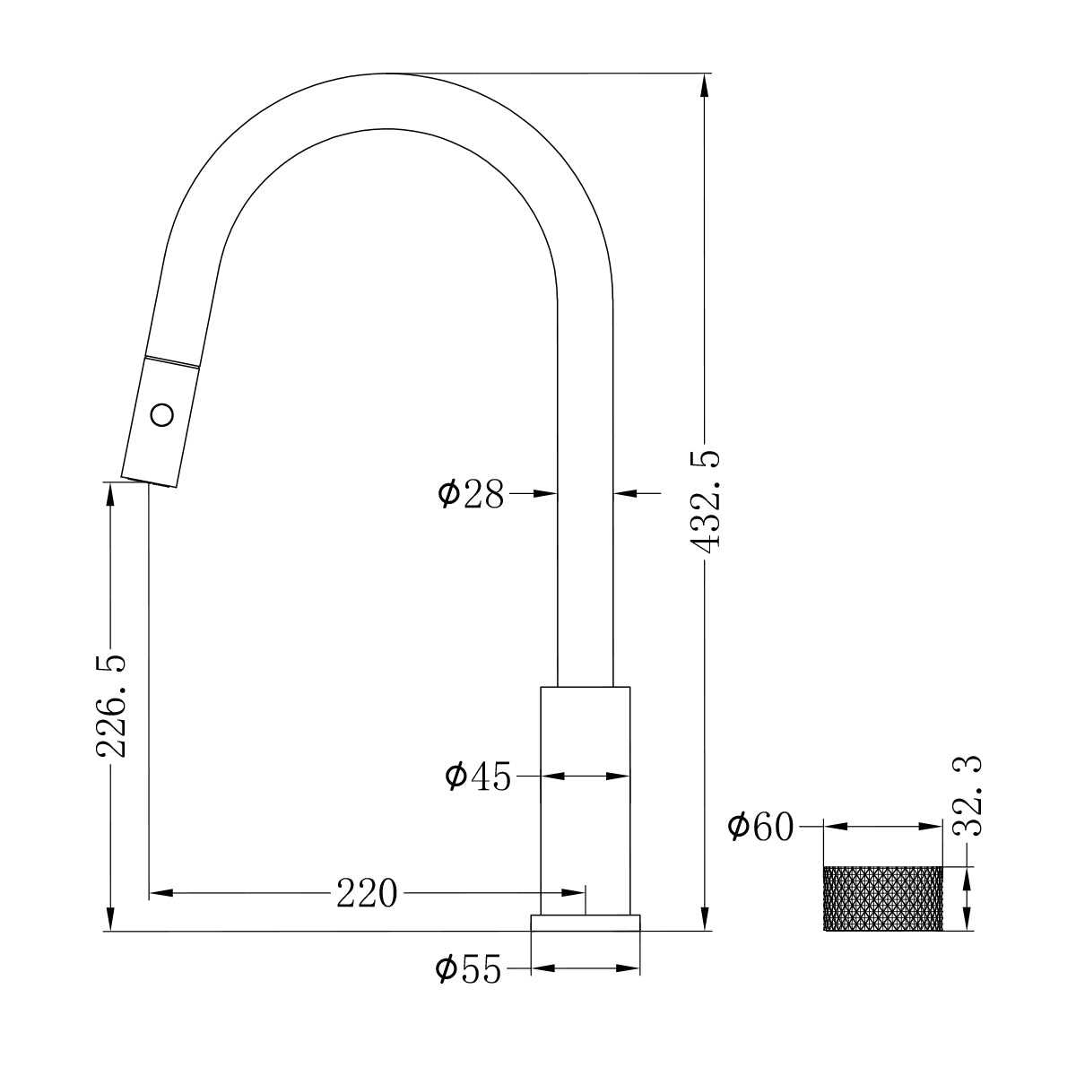 Opal Progressive Pull Out Kitchen Set Brushed Nickel
