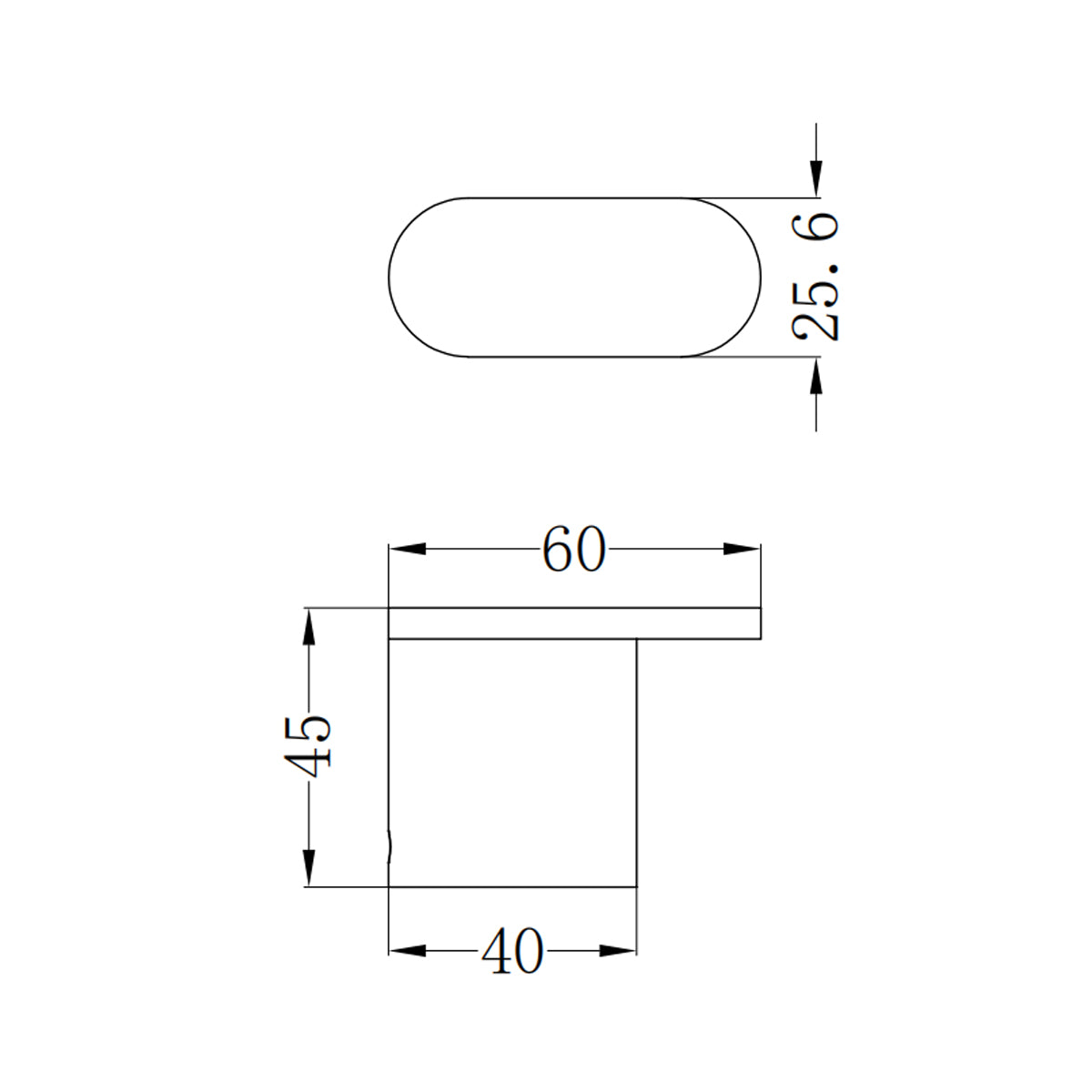 Bianca Robe Hook Brushed Nickel