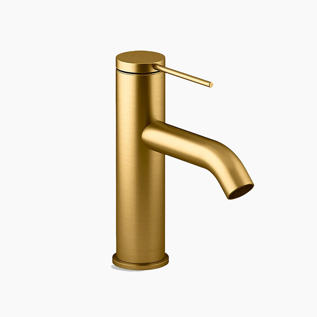 Components Single Lever Basin Mixer Brushed Brass 77958T-4AND-2MB