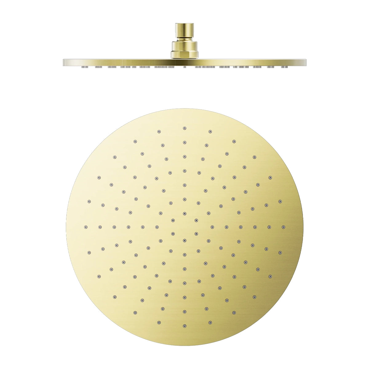 300mm Round Shower Head Brushed Gold