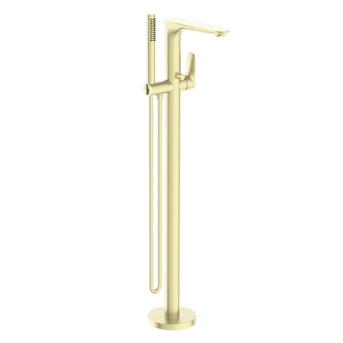Bianca Freestanding Bath Mixer With Hand Shower Brushed Gold