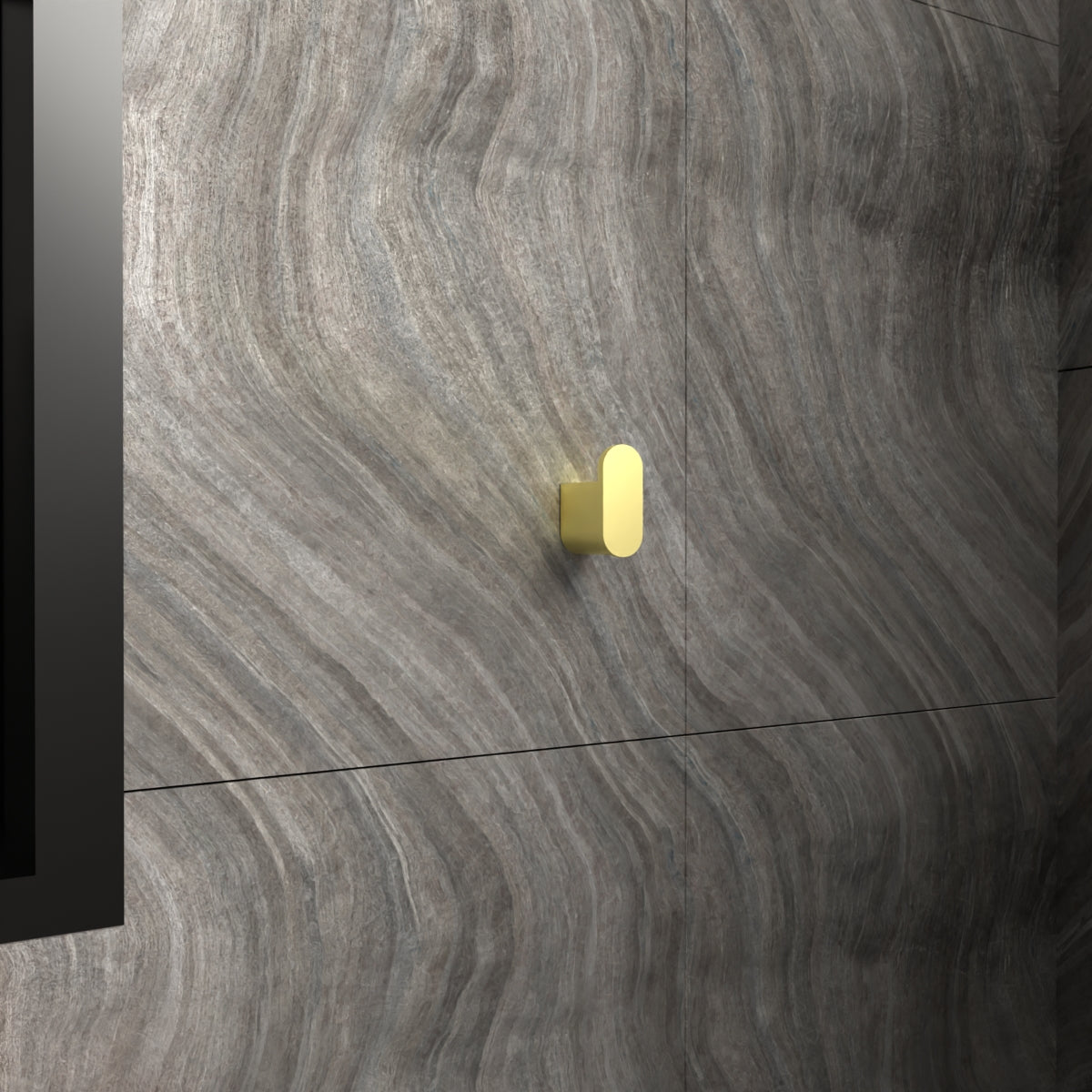 Bianca Robe Hook Brushed Gold