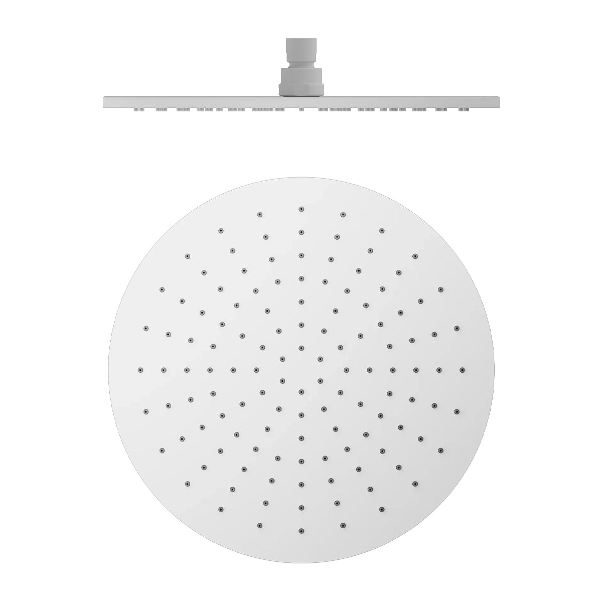 300mm Round Shower Head Matte White