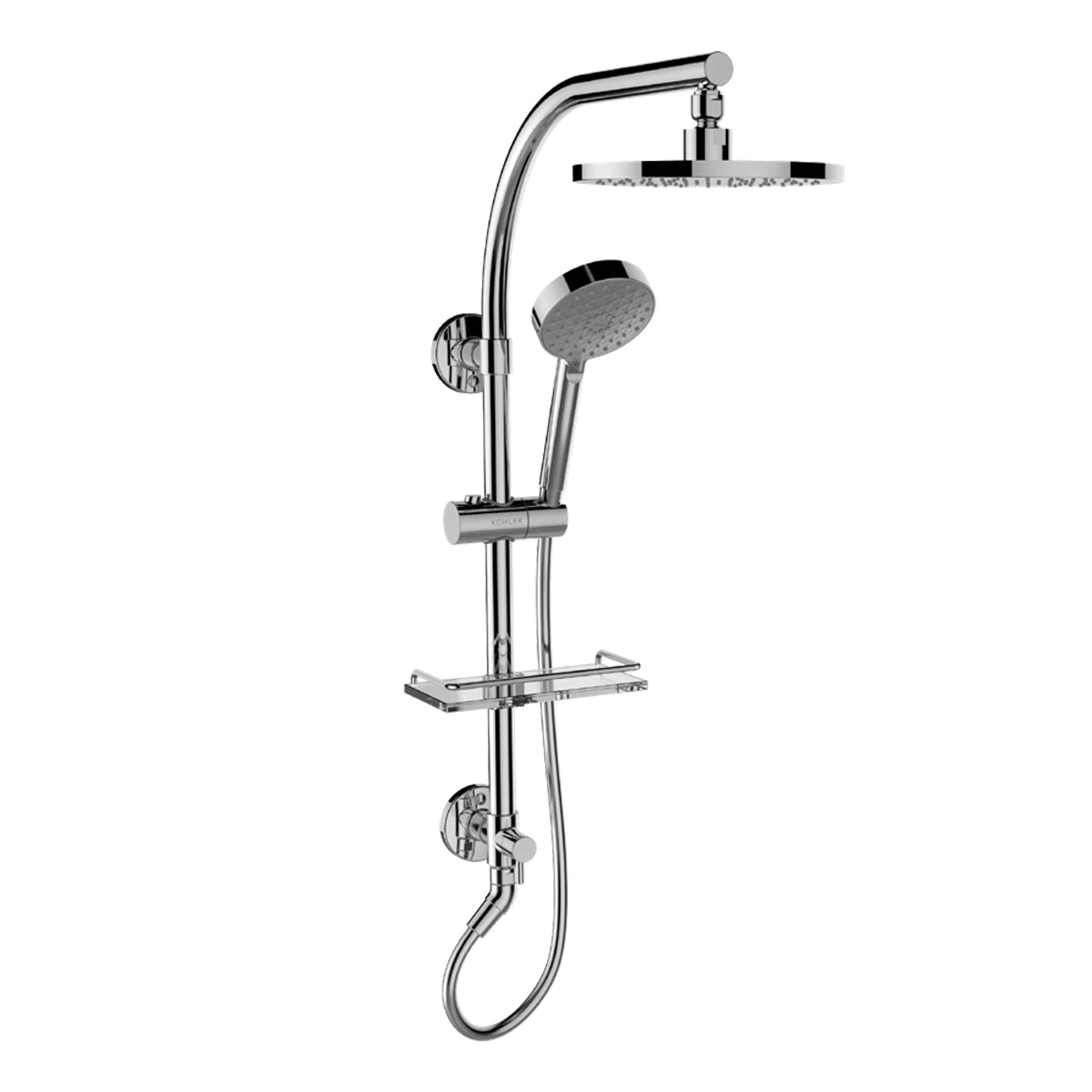 Hydrorail® Rain Shower Round Column - Premium