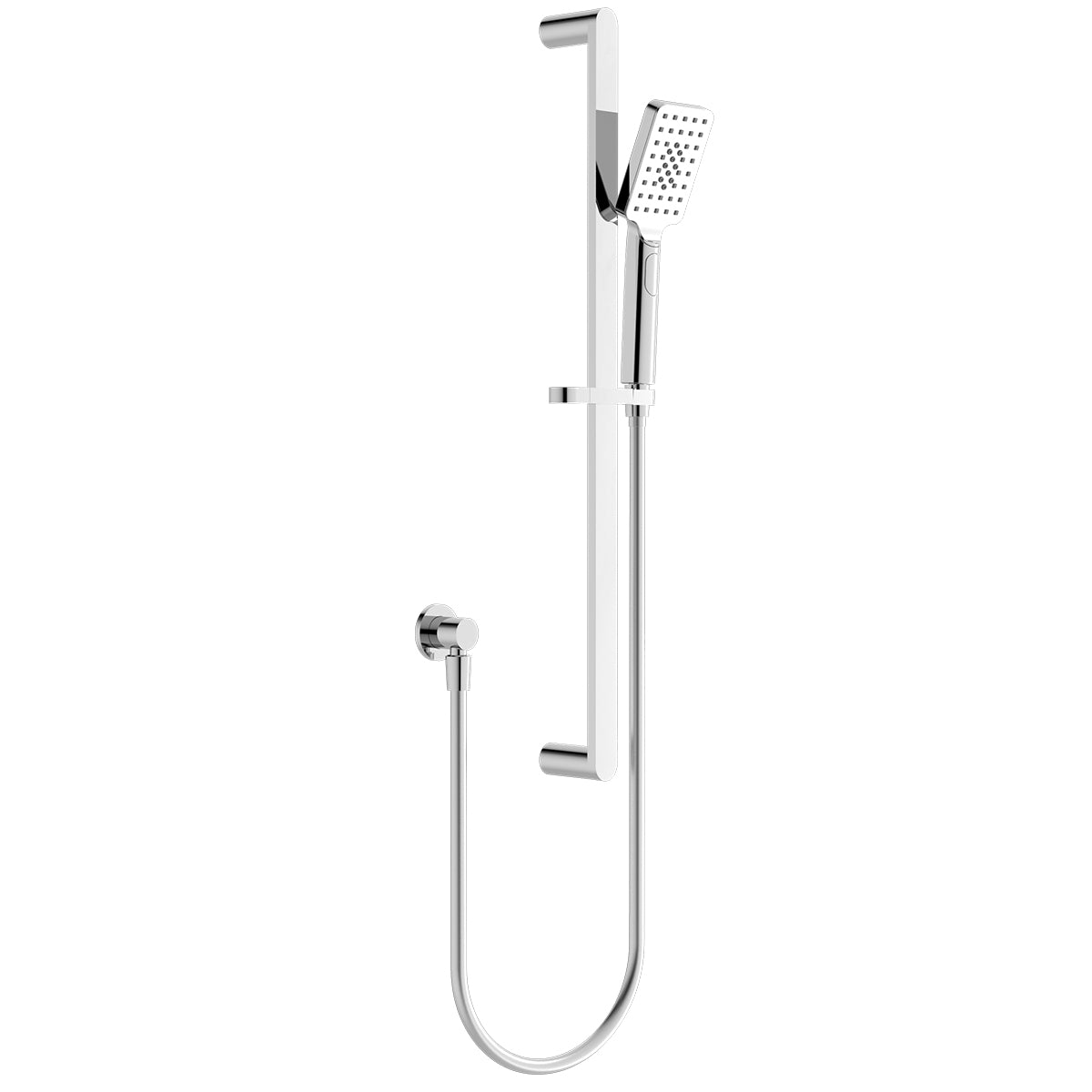 Bianca Shower Rail Chrome