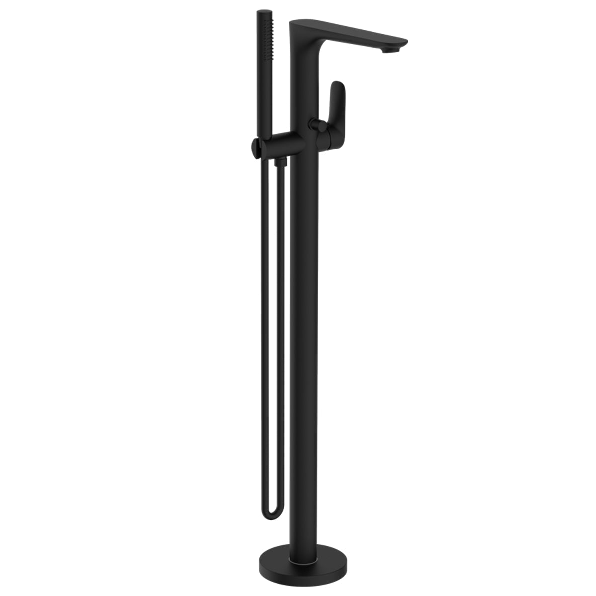 Bianca Freestanding Bath Mixer With Hand Shower Matte Black