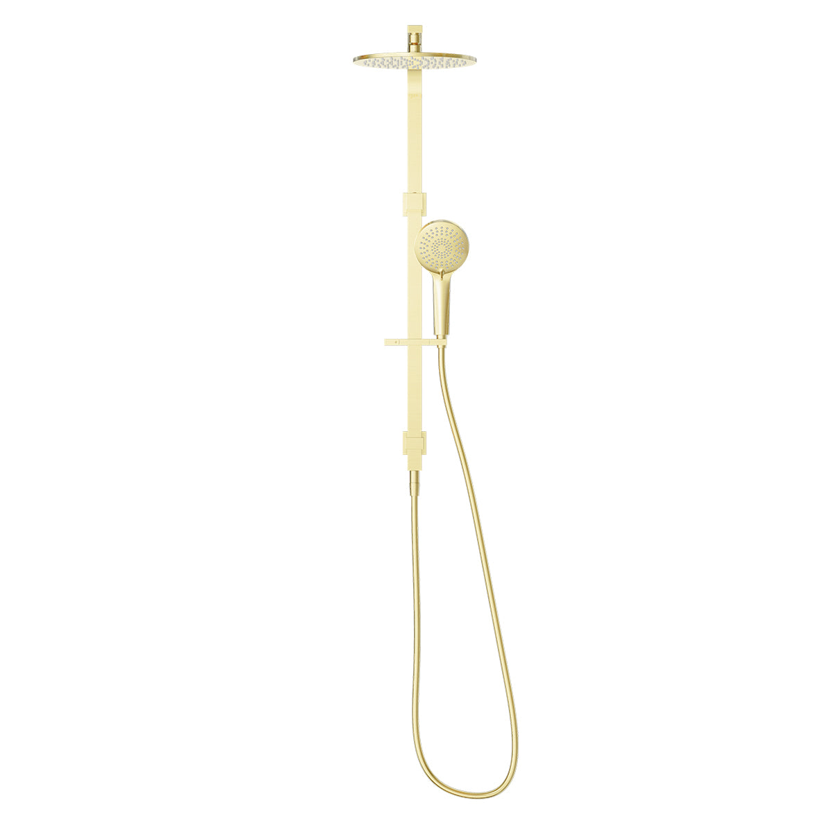BIANCA TWIN SHOWER BRUSHED GOLD