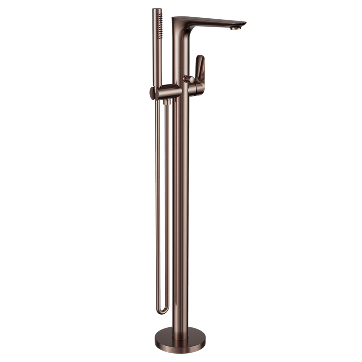 Bianca Freestanding Bath Mixer With Hand Shower Brushed Bronze