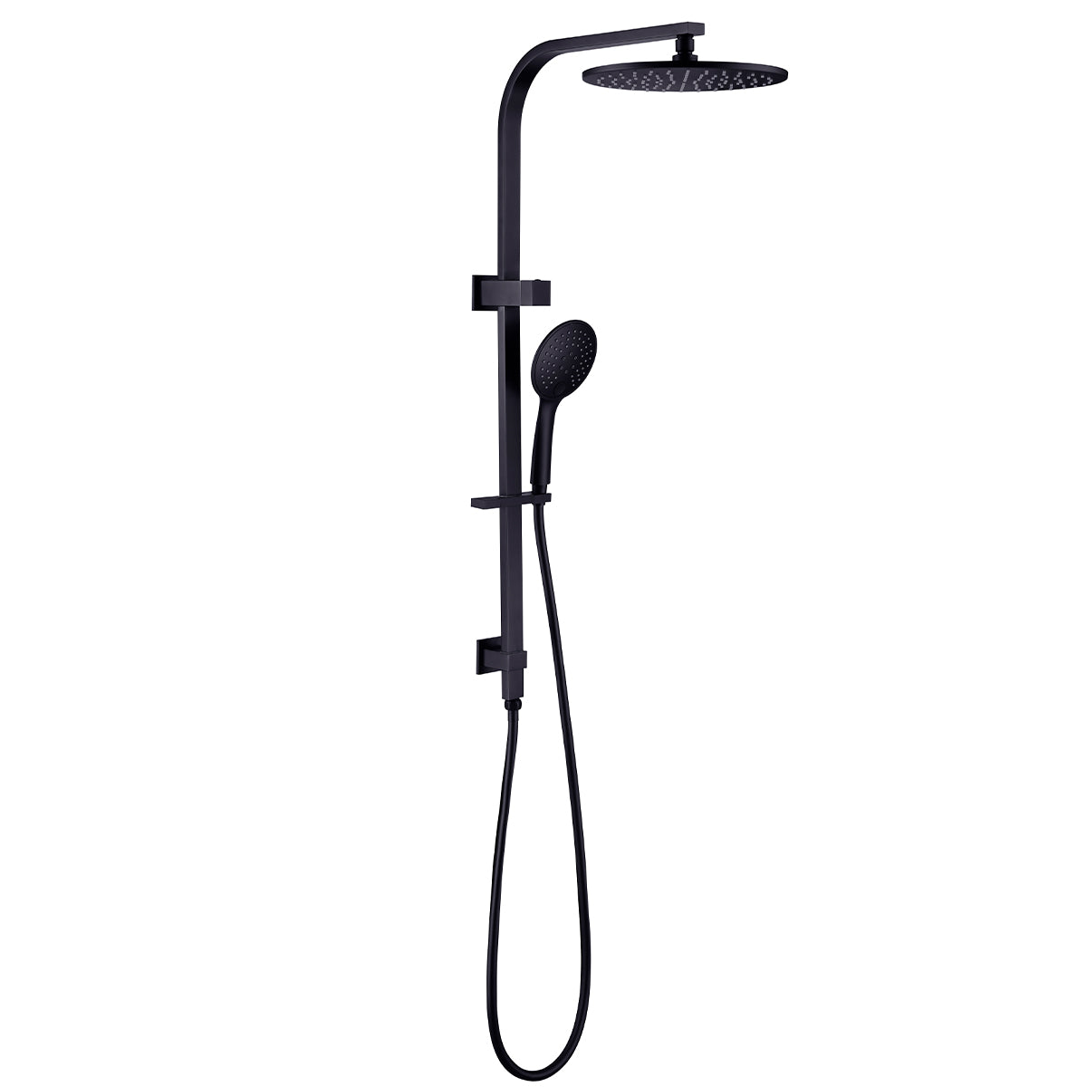 BIANCA TWIN SHOWER MATTE BLACK