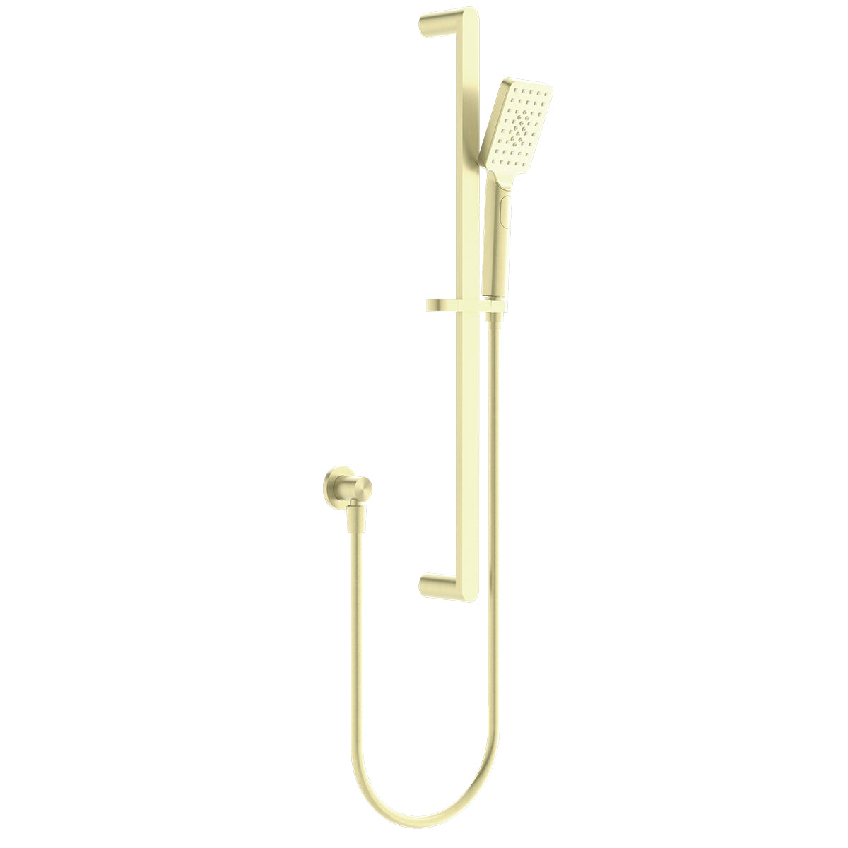 Bianca Shower Rail Brushed Gold