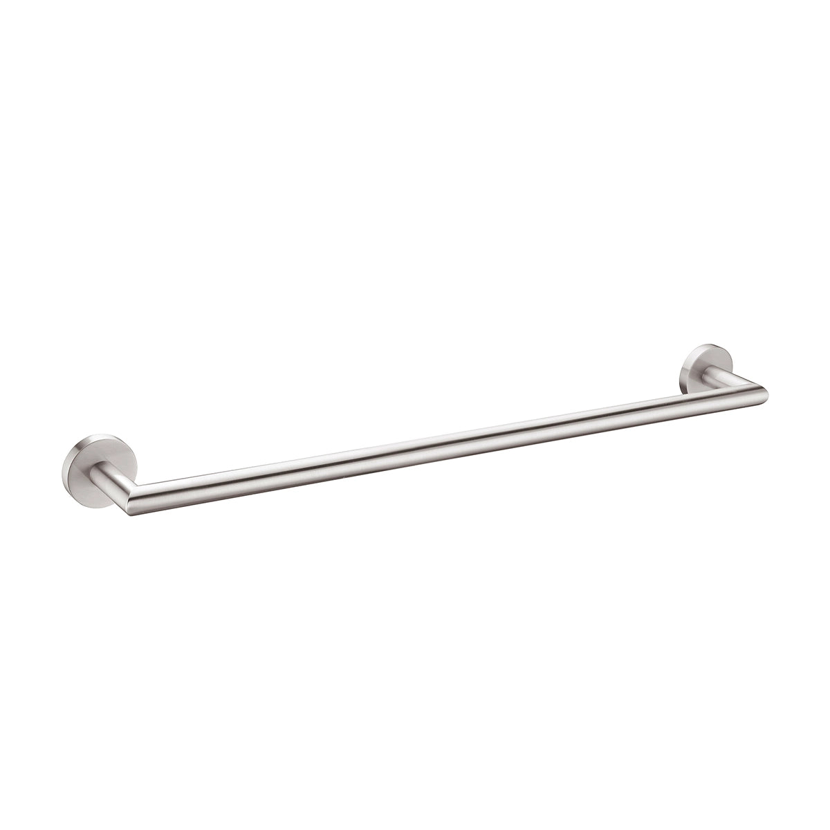 NERO Dolce Single Towel Rail 700mm Brushed Nickel
