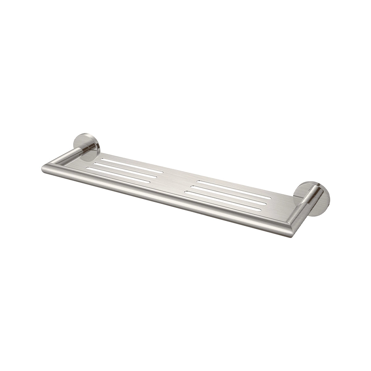 NERO Dolce Metal Shower Shelf Brushed Nickel