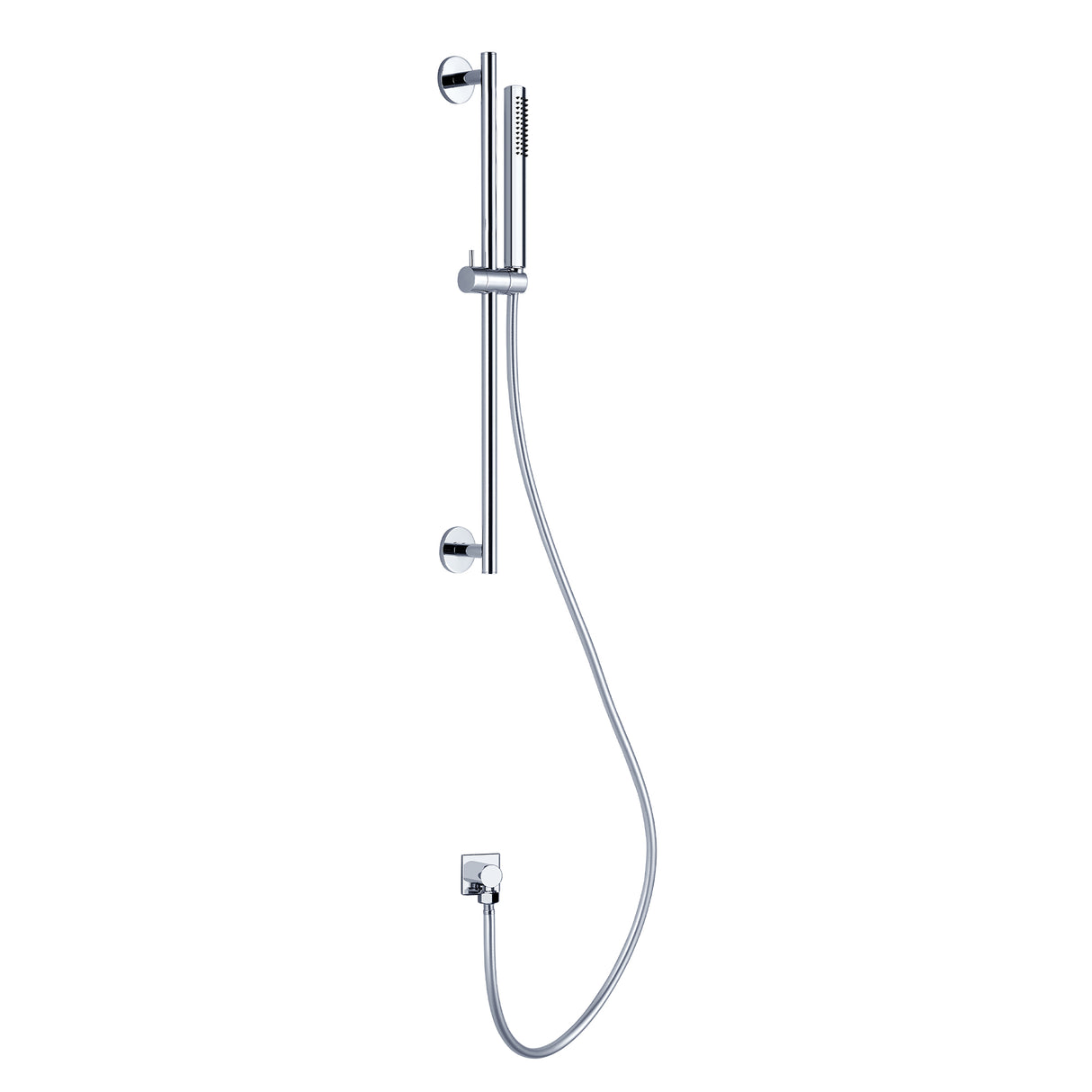Dolce Shower Rail With Slim Hand Shower Chrome