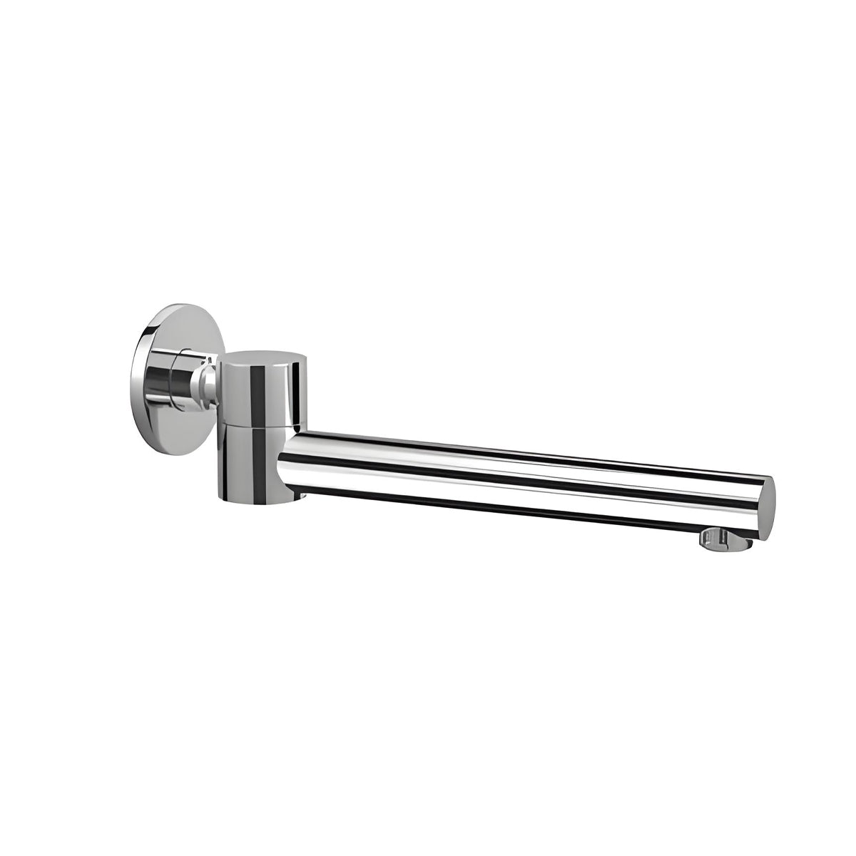 Dolce Wall Mounted Swivel Bath Spout Only Chrome