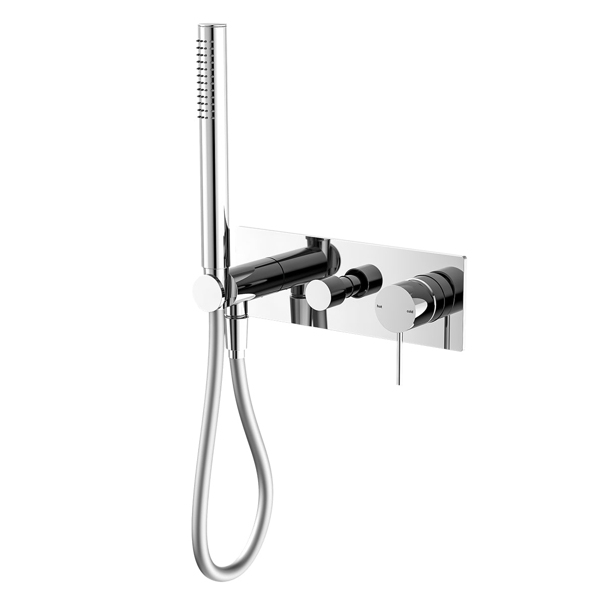 Mecca Shower Mixer With Divertor System Chrome