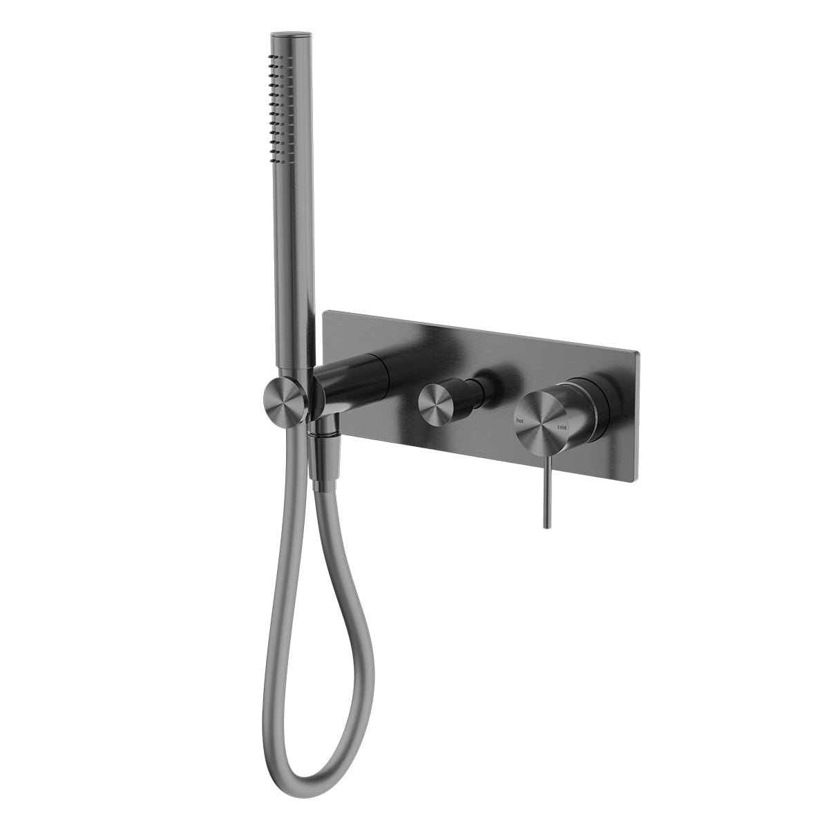 Mecca Shower Mixer With Divertor System Gun Metal