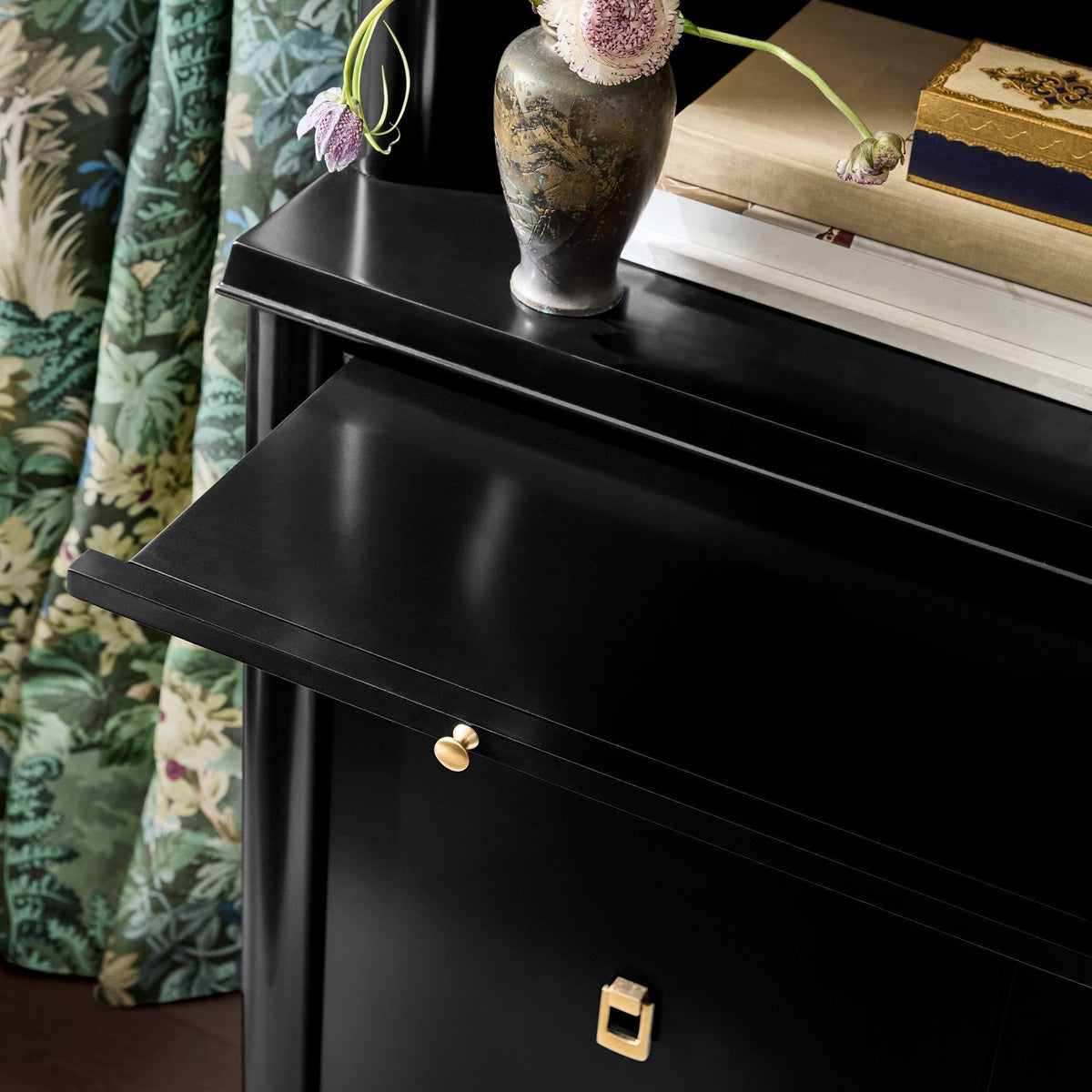 Lavenir French-Inspired Storage Hutch Modular Shelving & Cabinet