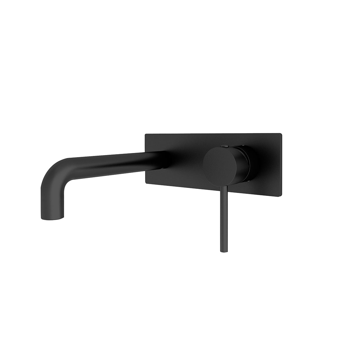 Dolce Wall Basin/Bath Mixer Matte Black