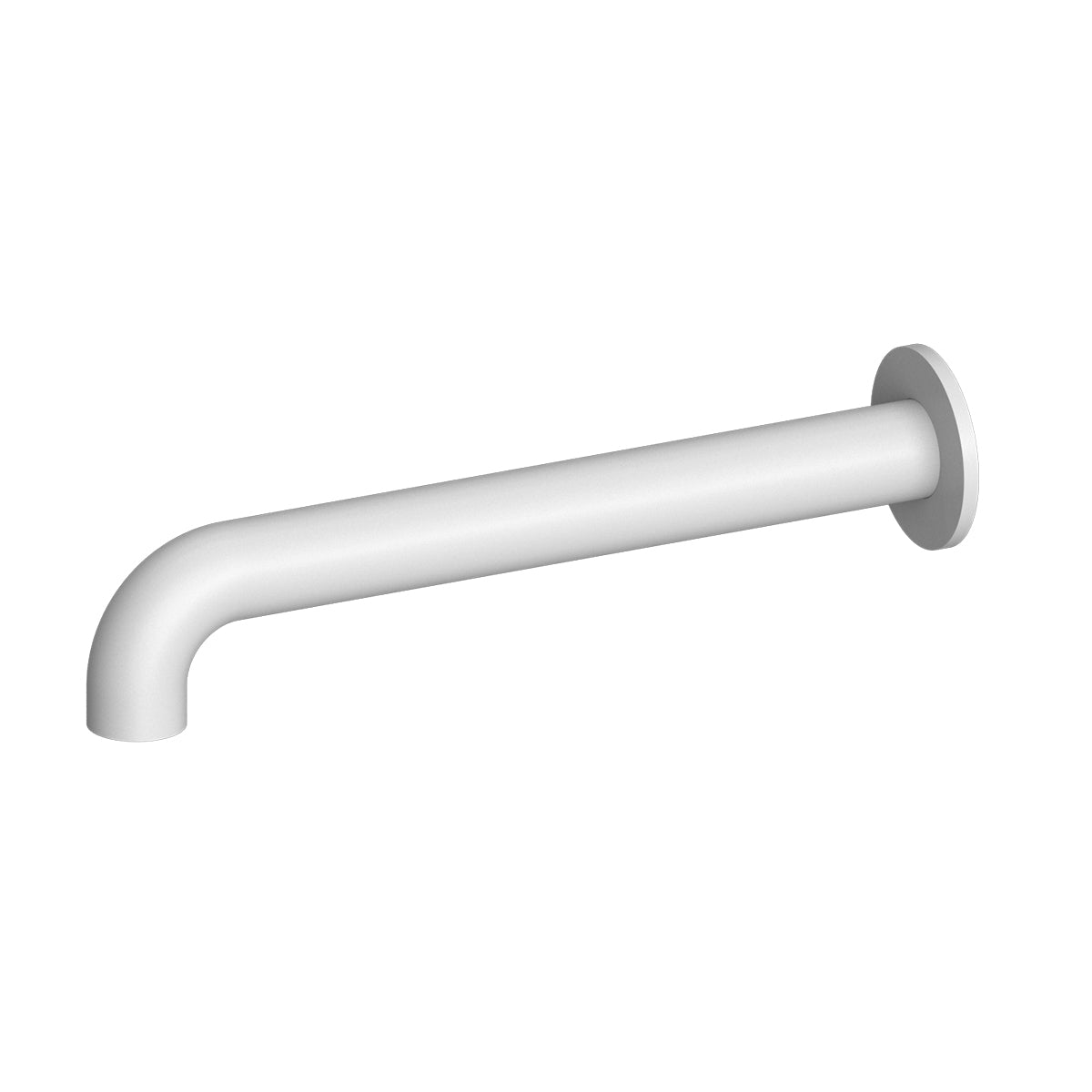 Mecca Basin/Bath Spout Only 250mm Matte White