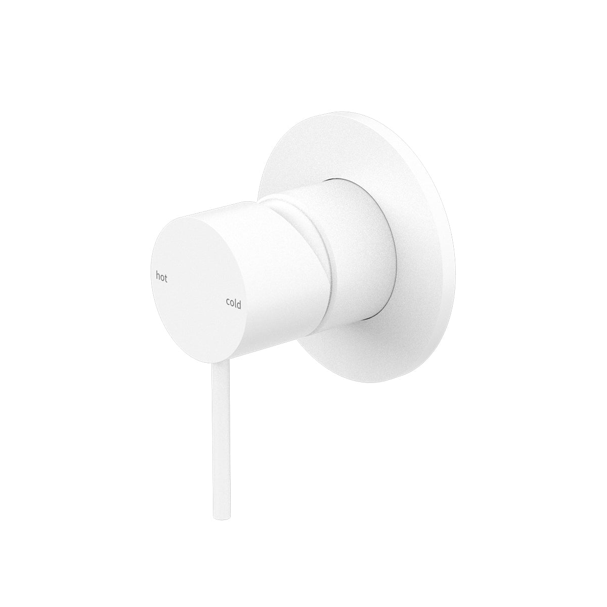 Mecca Shower Mixer Matte White