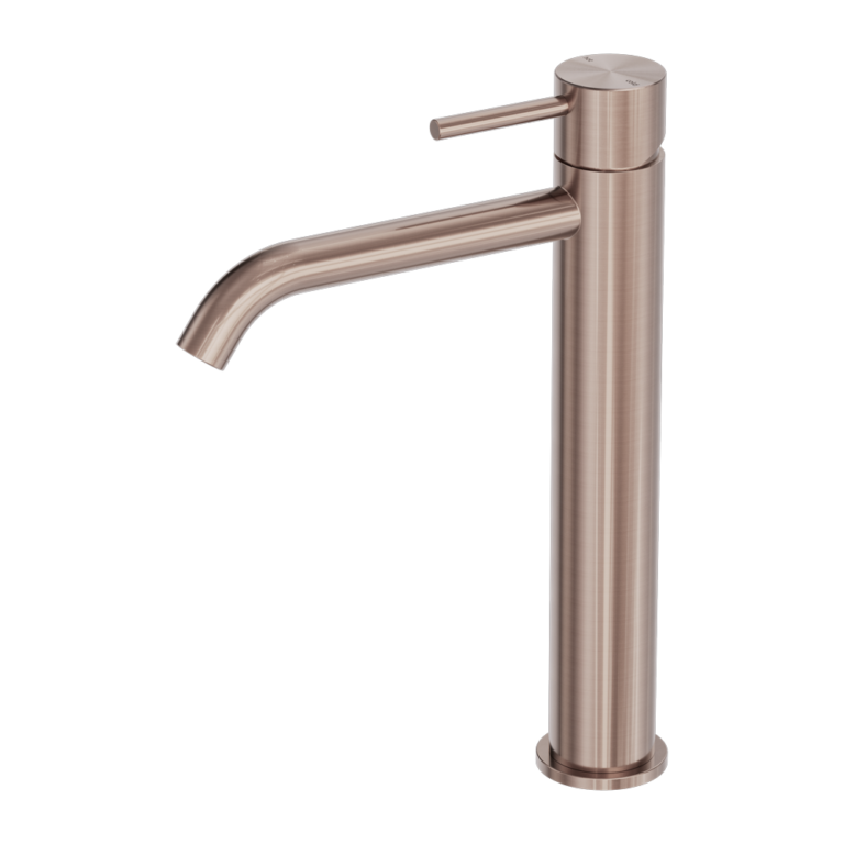 Zen Ss316l Tall Basin Mixer Brushed Bronze