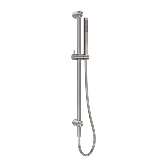 Zen Ss316l Shower Rail Brushed Nickel