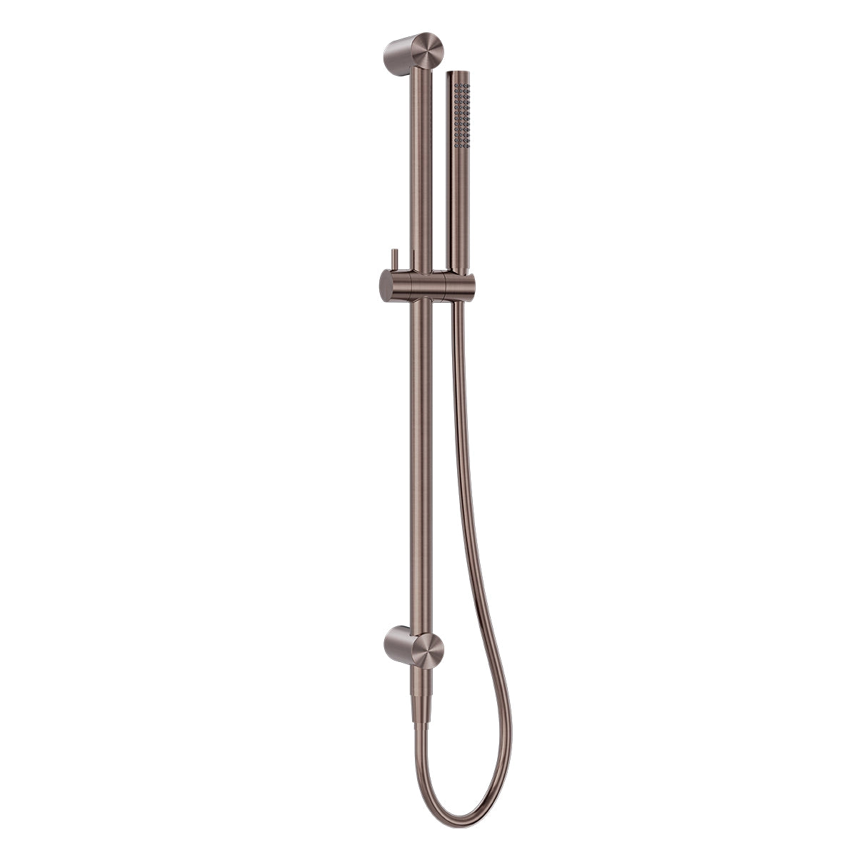 Zen Ss316l Shower Rail Brushed Bronze