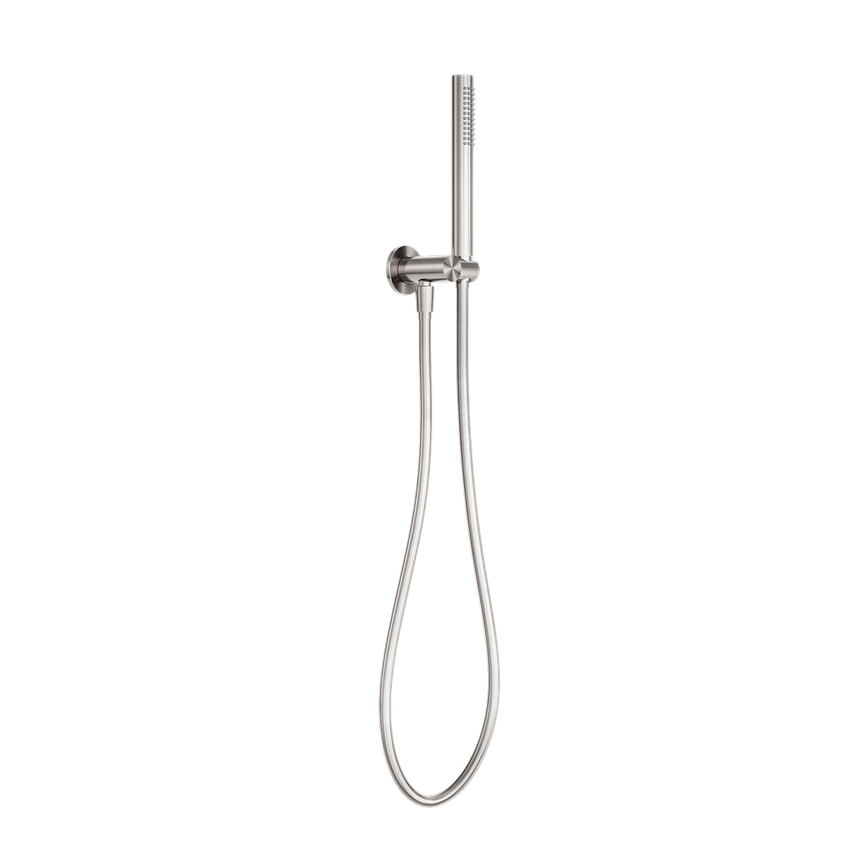 Zen Ss316l Shower On Bracket Brushed Nickel