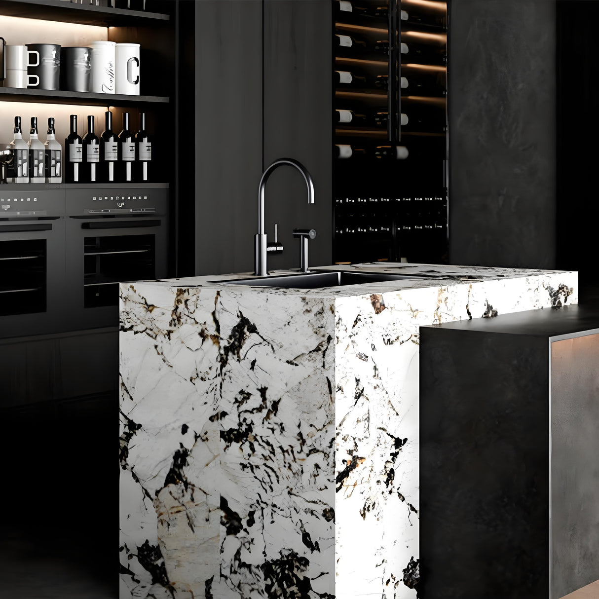 Zen Ss316l Kitchen Mixer With Hand Spray Graphite