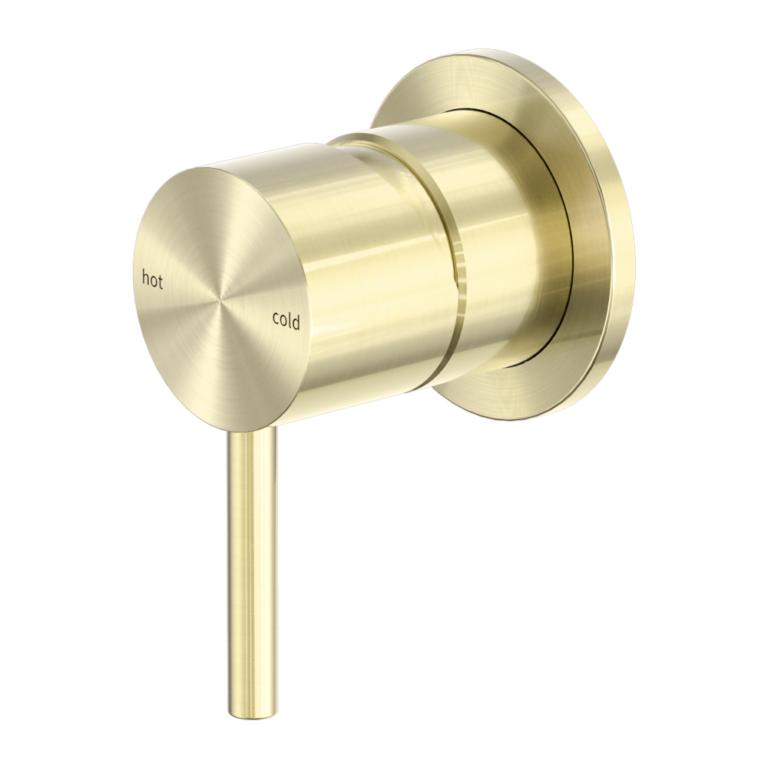 Zen Ss316l Shower Mixer Brushed Gold