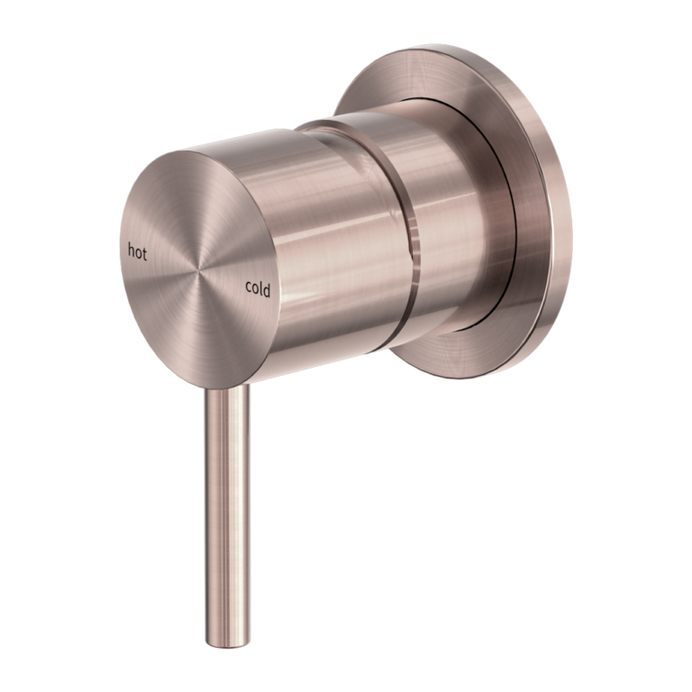 Zen Ss316l Shower Mixer Brushed Bronze