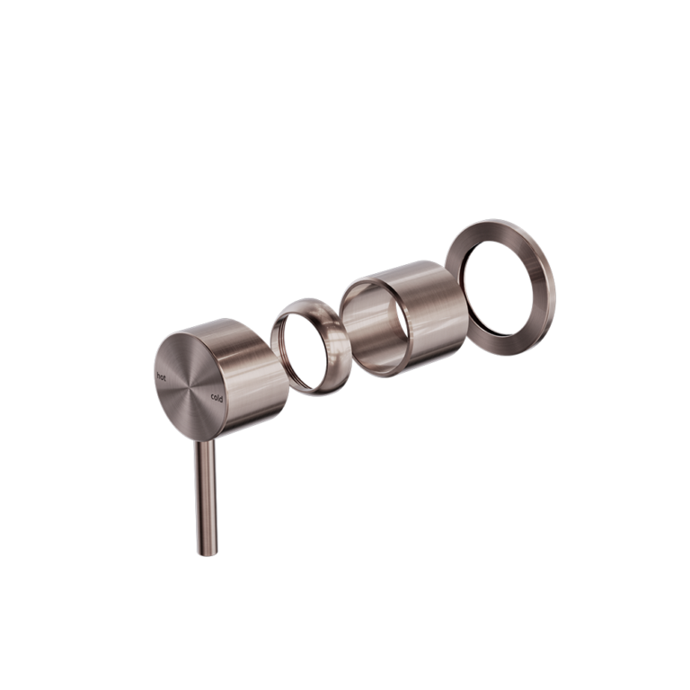 ZEN SS316L SHOWER MIXER TRIM KITS ONLY BRUSHED BRONZE
