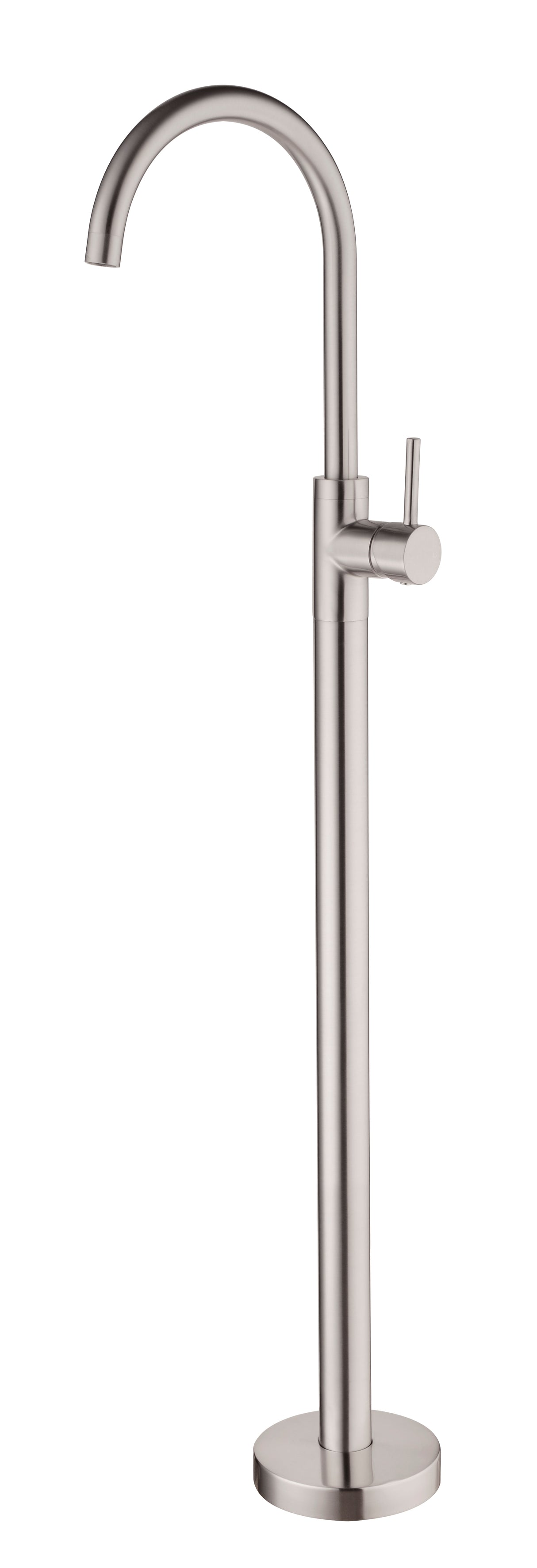 Mecca Freestanding Bath Mixer Brushed Nickel