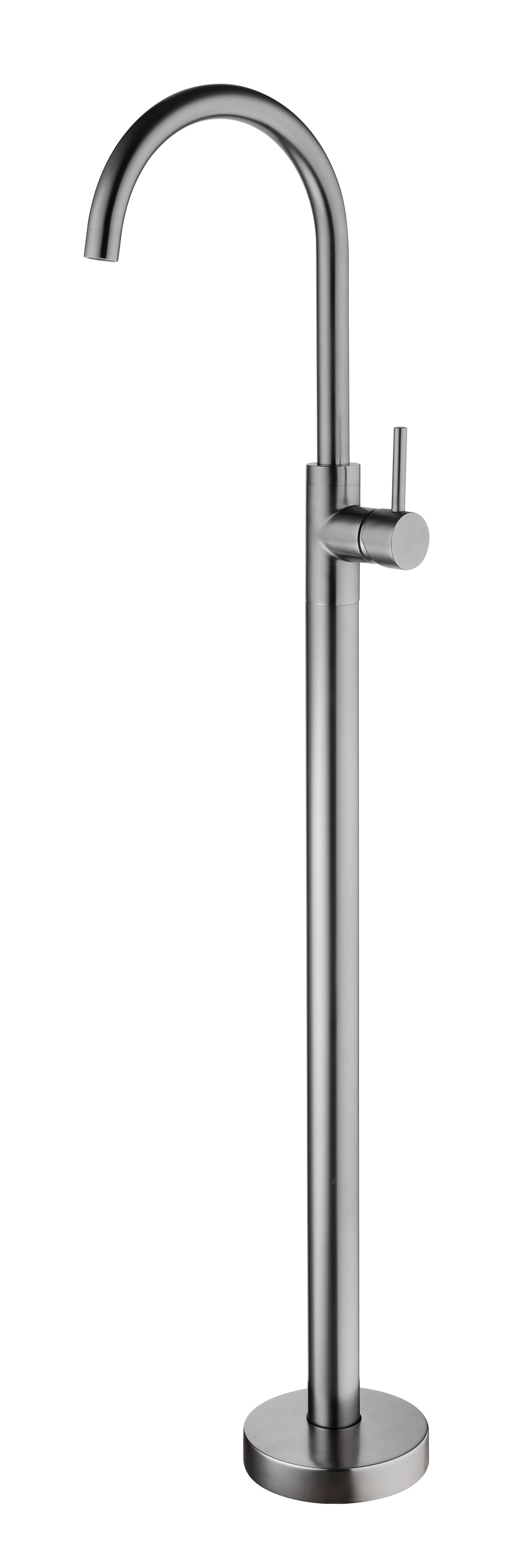 Mecca Freestanding Bath Mixer Gun Metal