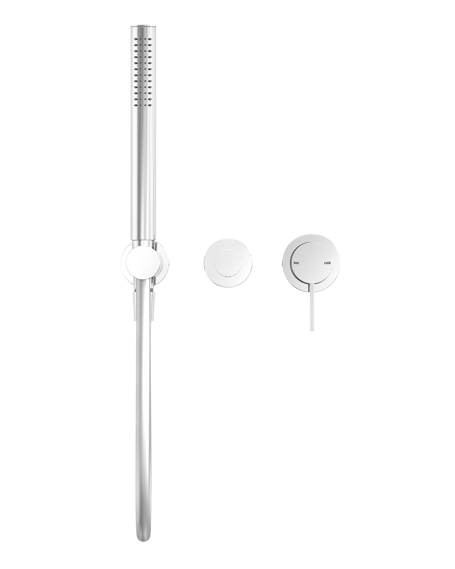 Mecca Shower Mixer With Divertor System Seperate Back Plate Chrome