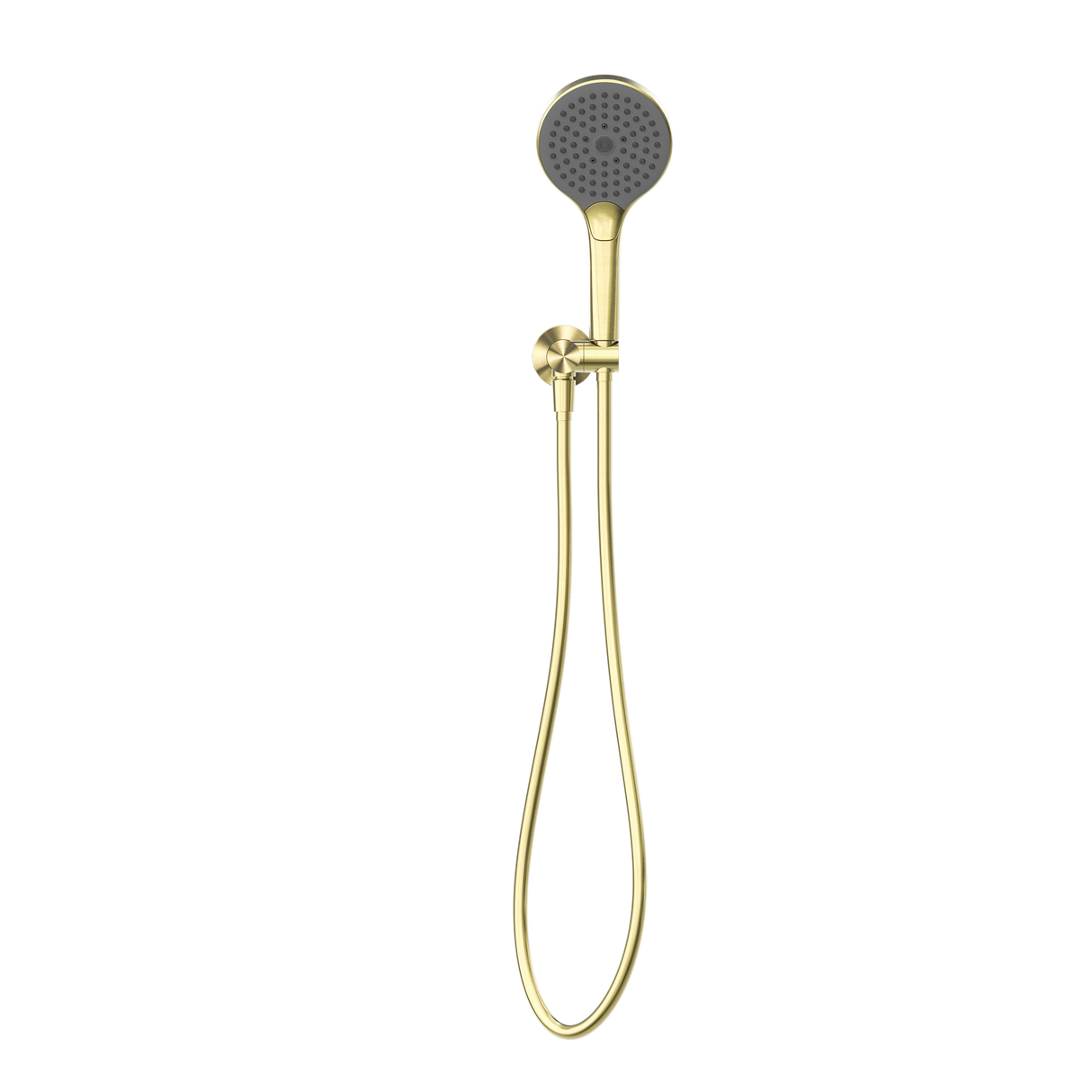 MECCA SHOWER ON BRACKET WITH AIR SHOWER II BRUSHED GOLD
