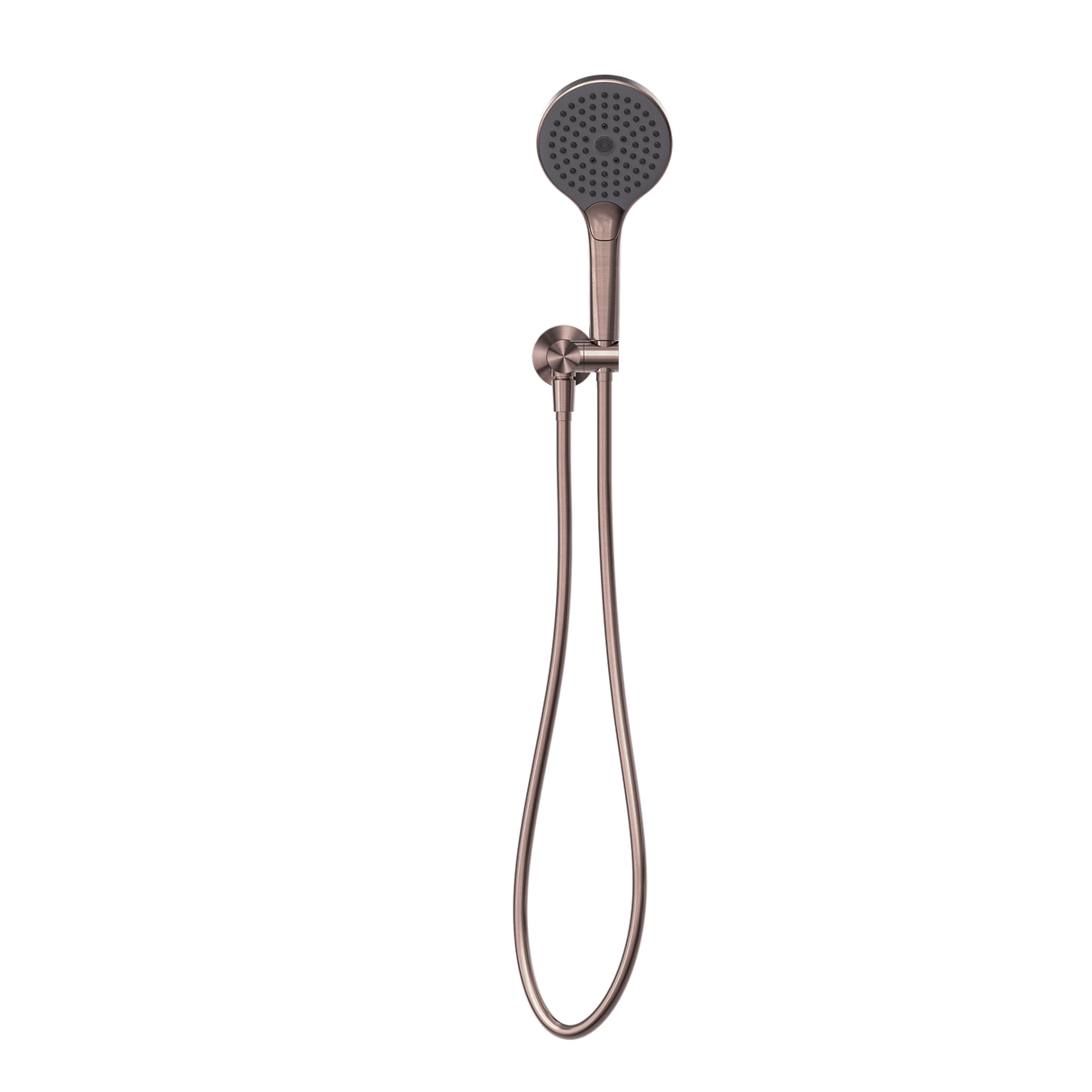 MECCA SHOWER ON BRACKET WITH AIR SHOWER II BRUSHED BRONZE