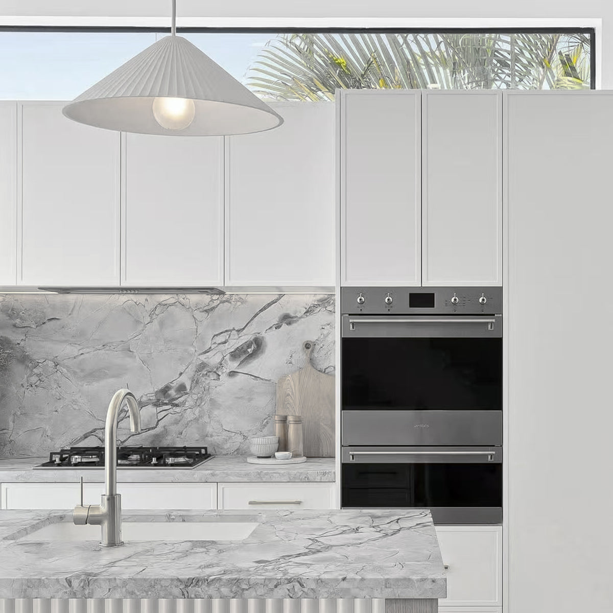 Mecca Kitchen Mixer Brushed Nickel